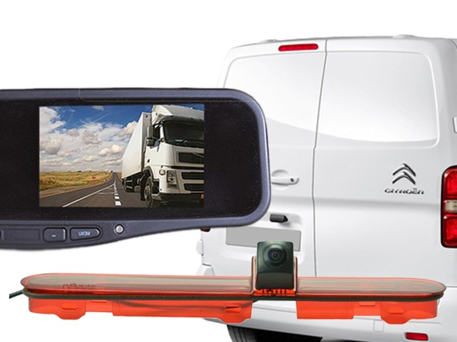 Bakkamera Kasse Kit Citron Jumpy - Dashcam