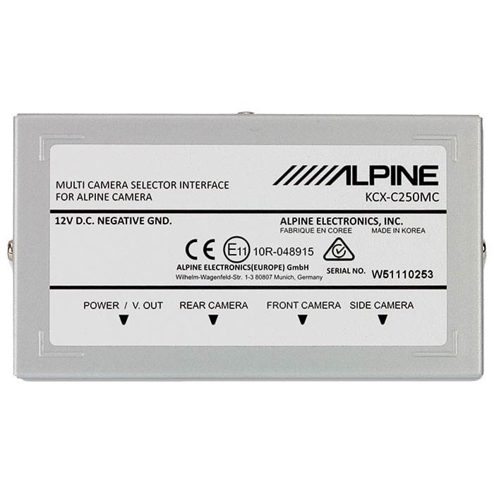 Alpine Kcxc250mc Vælger Interface - Dashcam  - 4958043721467