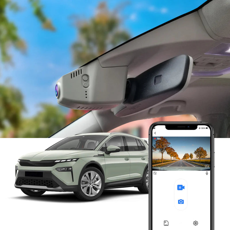 Fitcamx Dash Cam Til Skoda Elroq 2025 - Fitcamx Dashcam