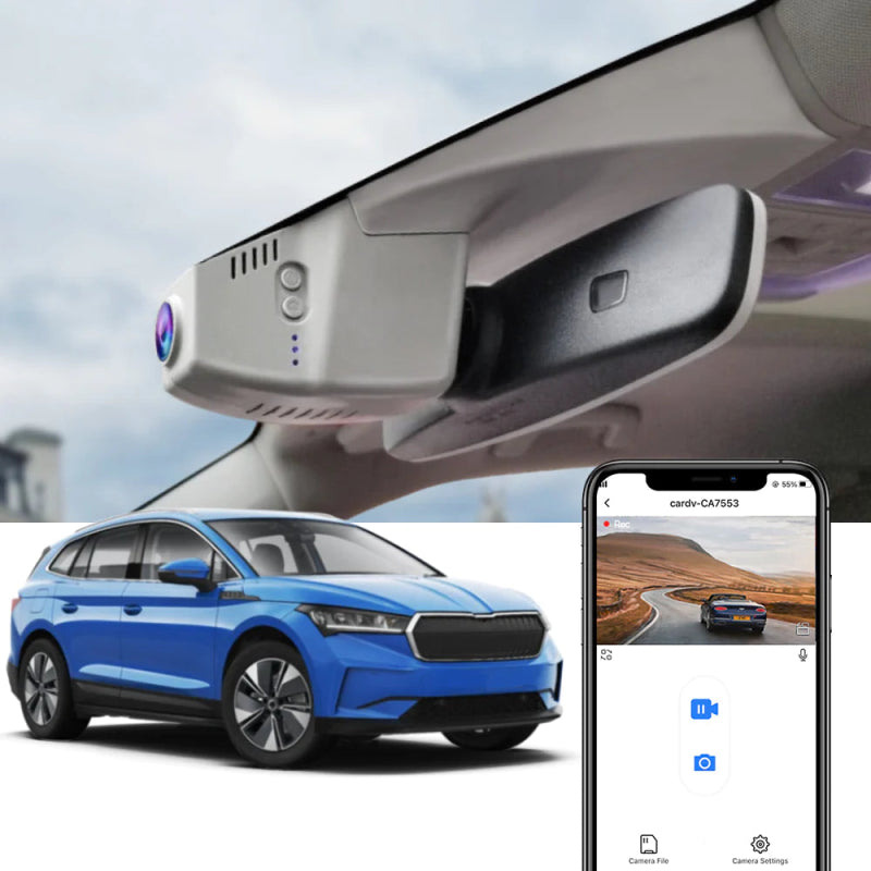 Fitcamx Dash Cam Til Skoda Enyaq - Fitcamx Dashcam